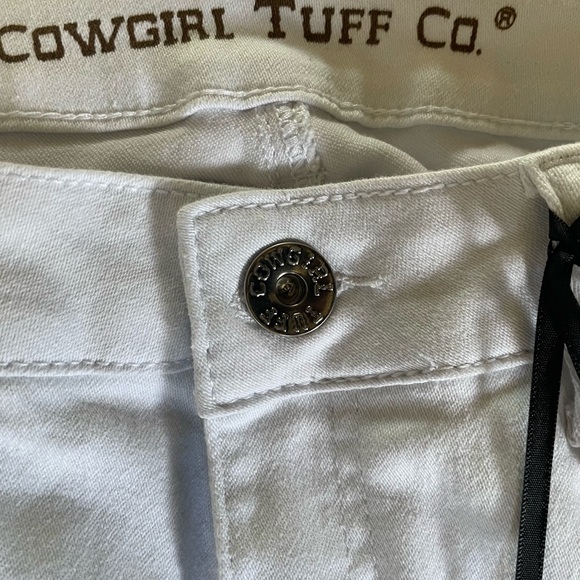Cowgirl Tuff Co. White Jeans - Picture 2 of 11